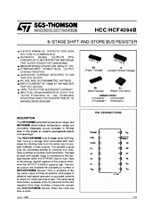 DataSheet HCF4094B pdf